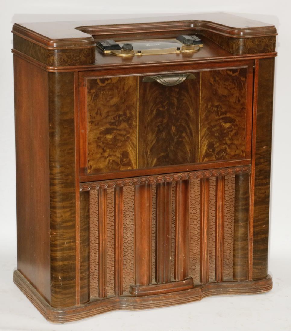 VINTAGE ZENITH CONSOLE RADIO \u0026 PHONOGRAPH